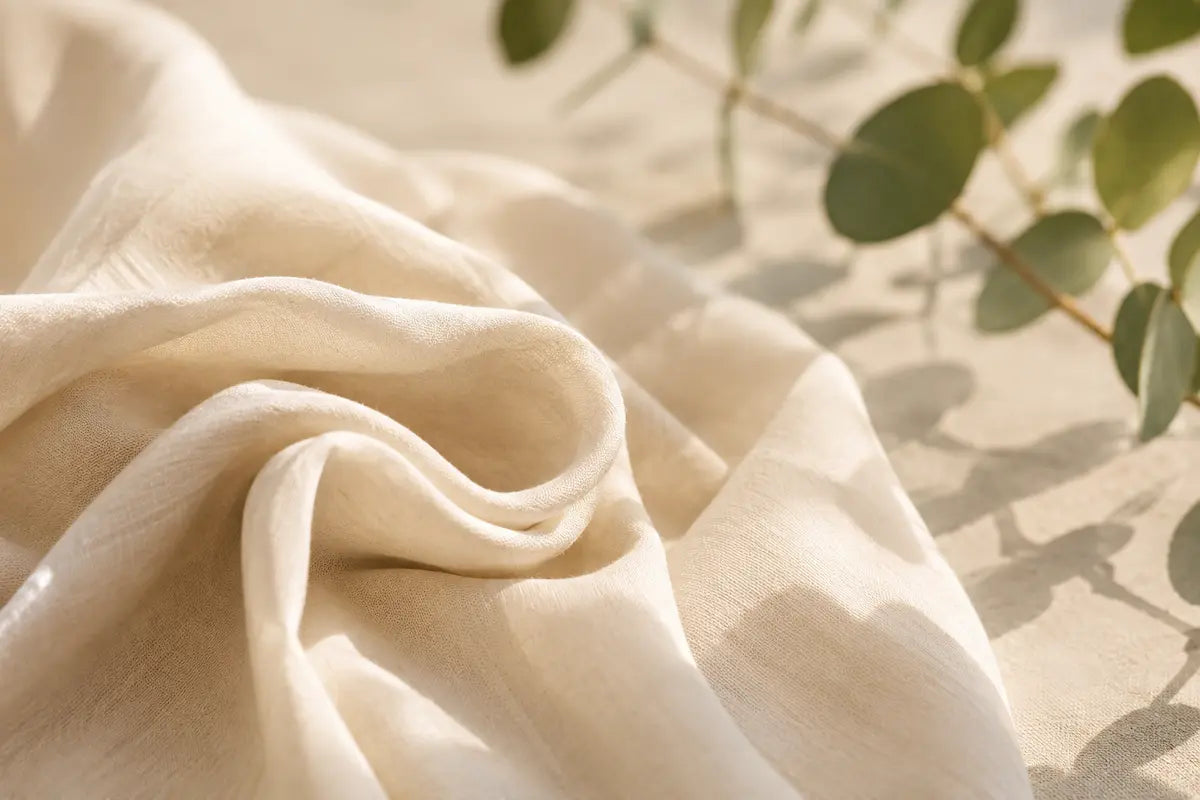 Tessuto morbido e fluido in Tencel Lyocell per abbigliamento donna