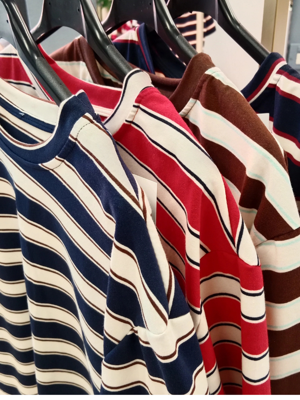 t shirt righe donna colori