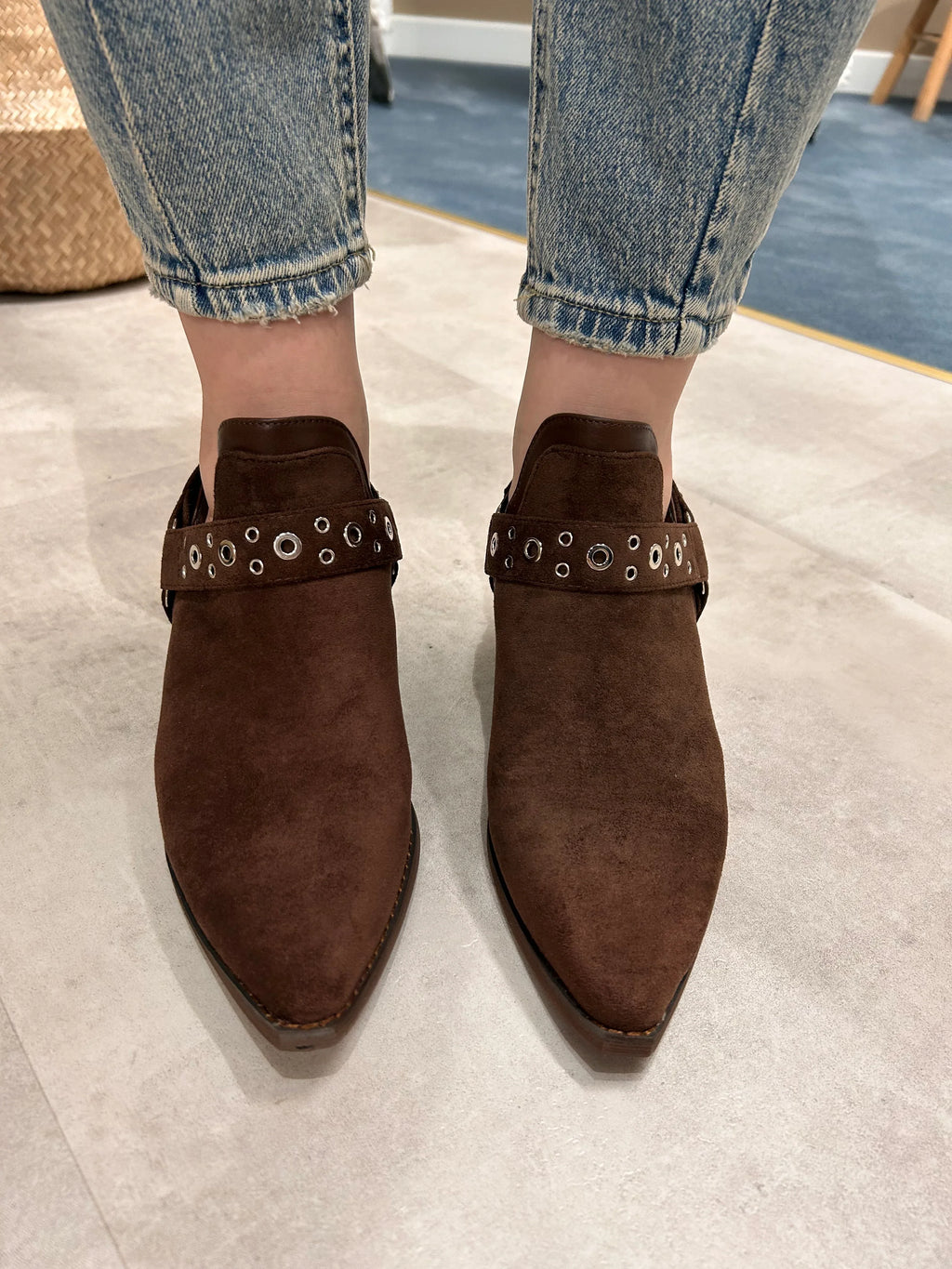 texano basso donna vista frontale