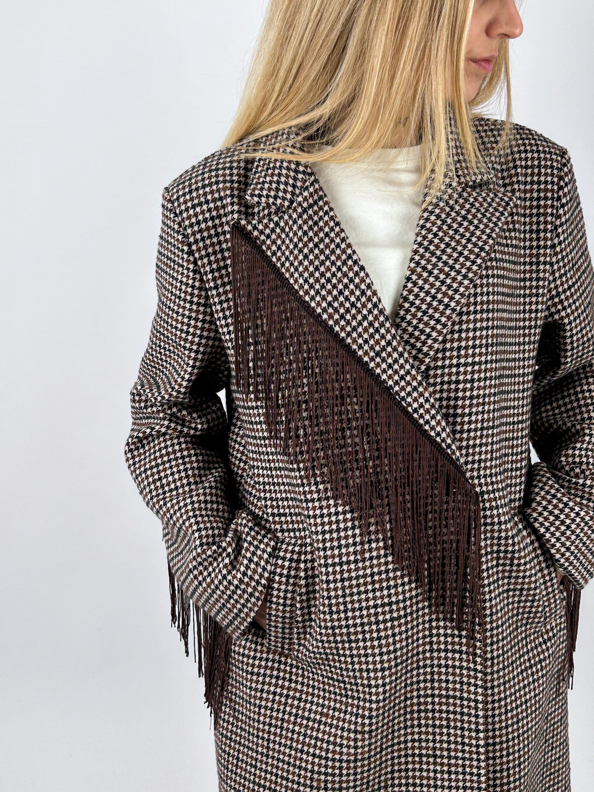 Cappotto Frange