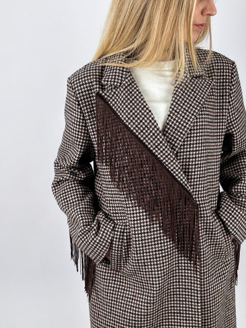 Cappotto Frange