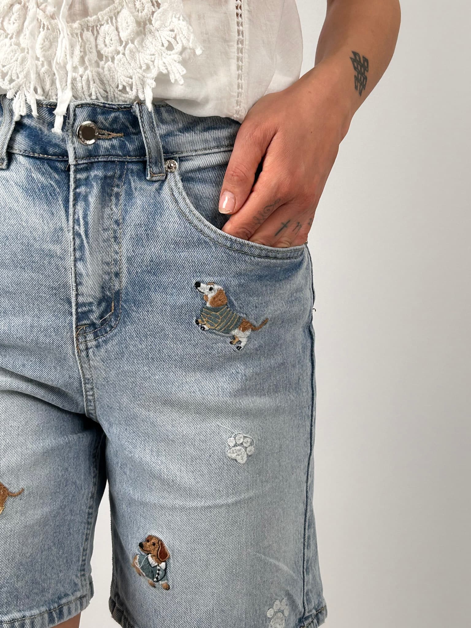 Bermuda Jeans Bassotti