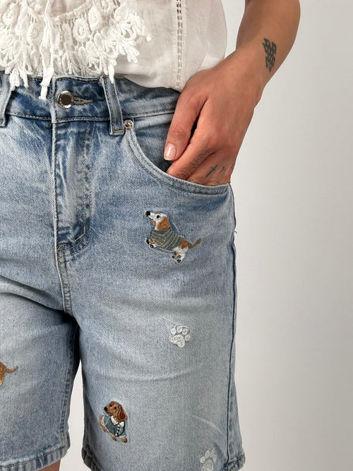 Bermuda Jeans Bassotti