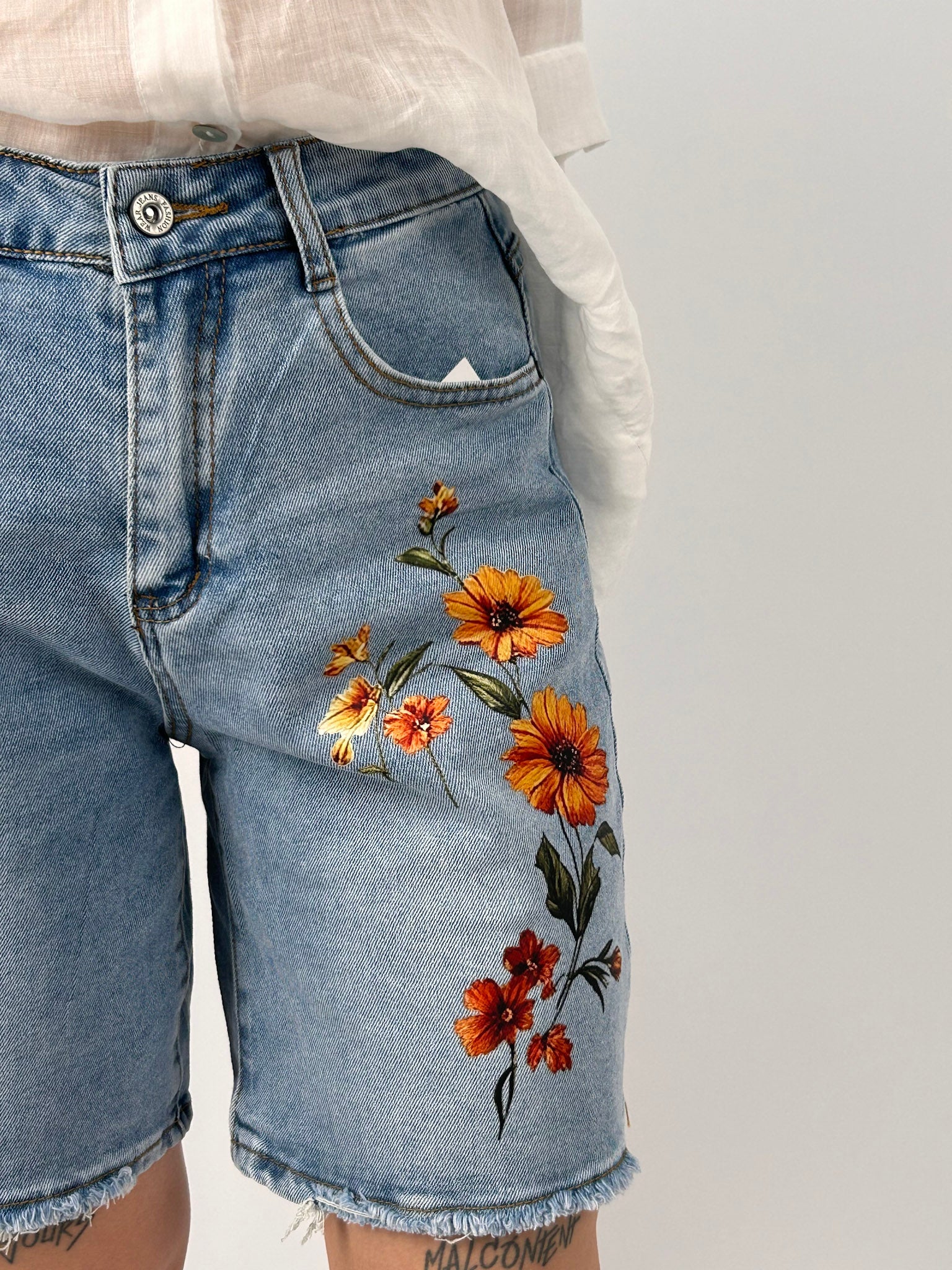 Bermuda Jeans Bloom