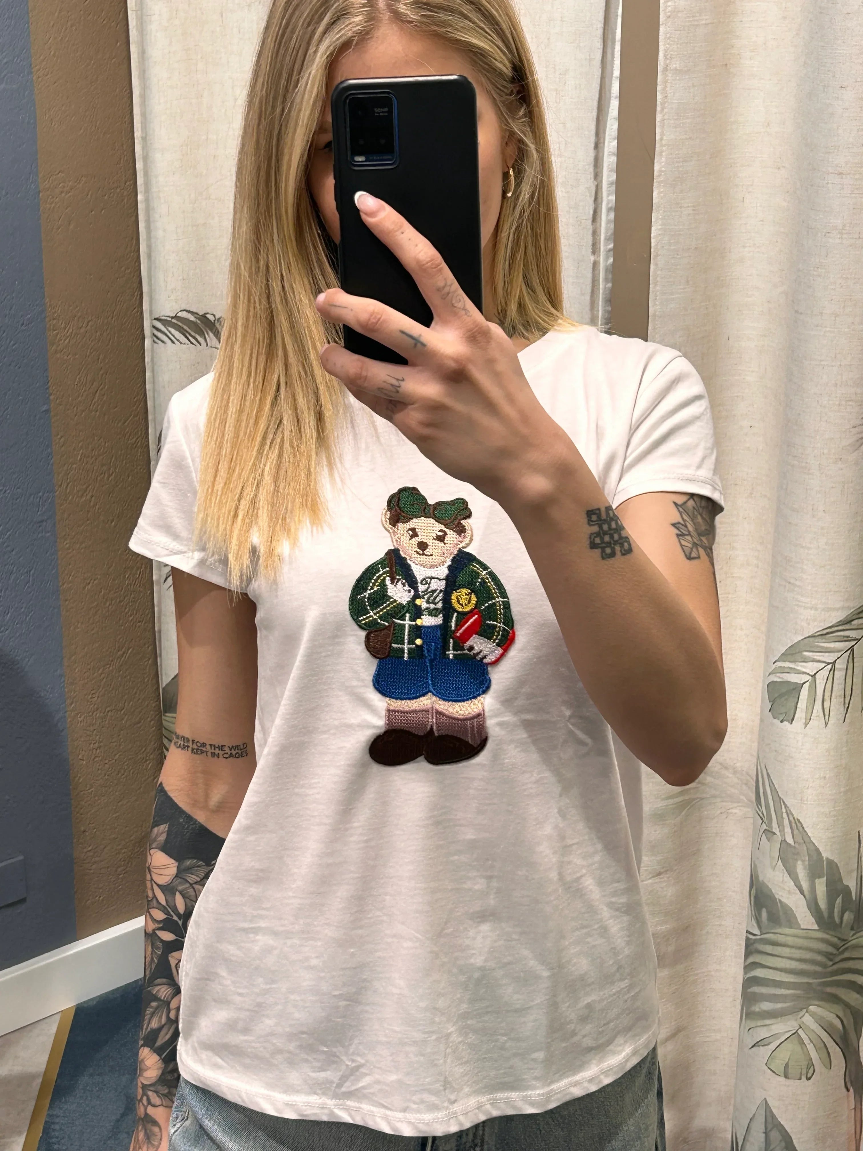 T-shirt Orsetto vista frontale