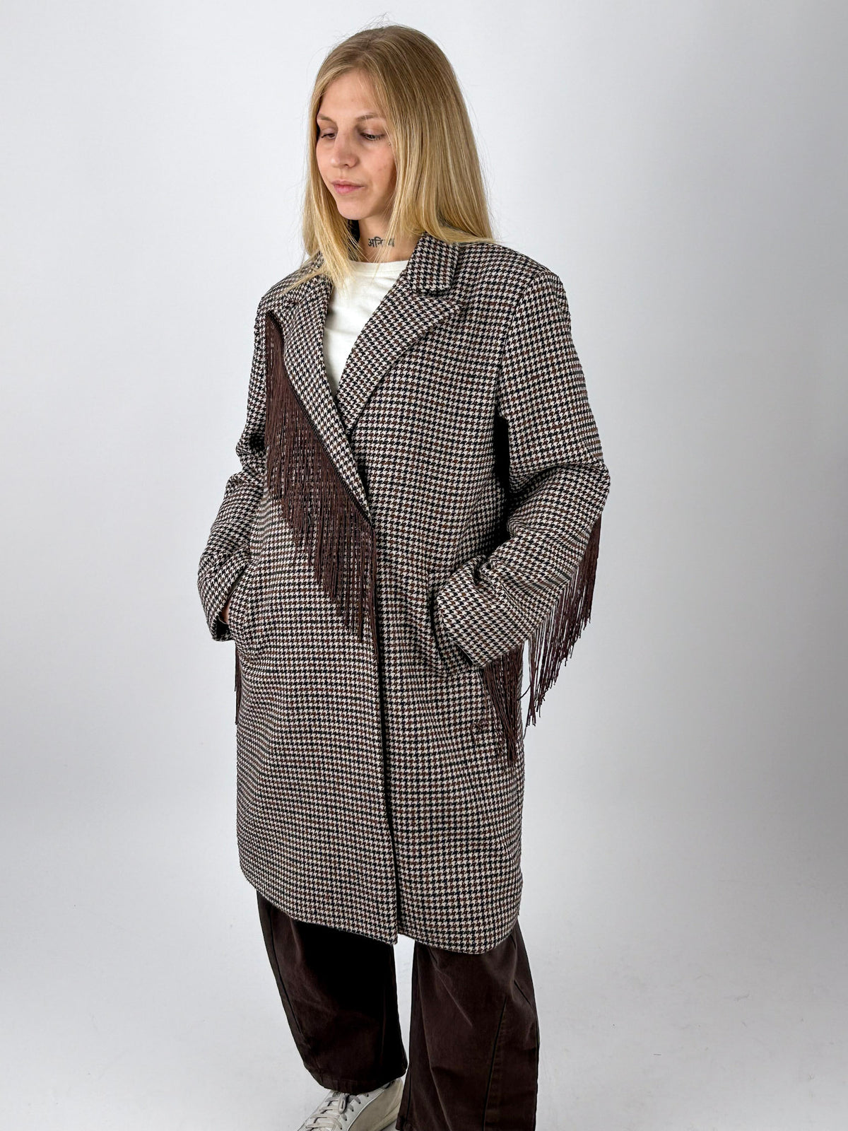 Cappotto Frange