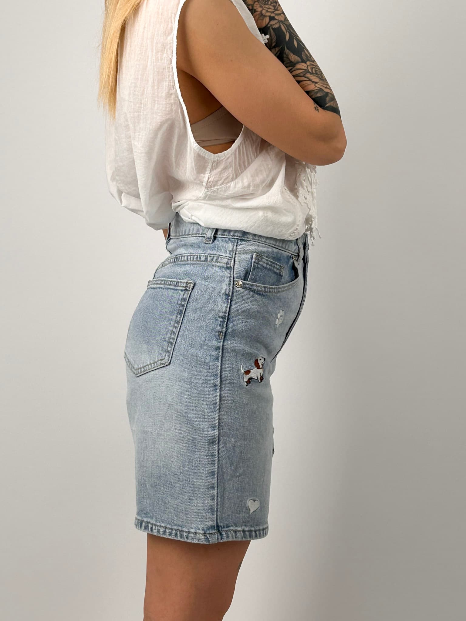 Bermuda Jeans Bassotti