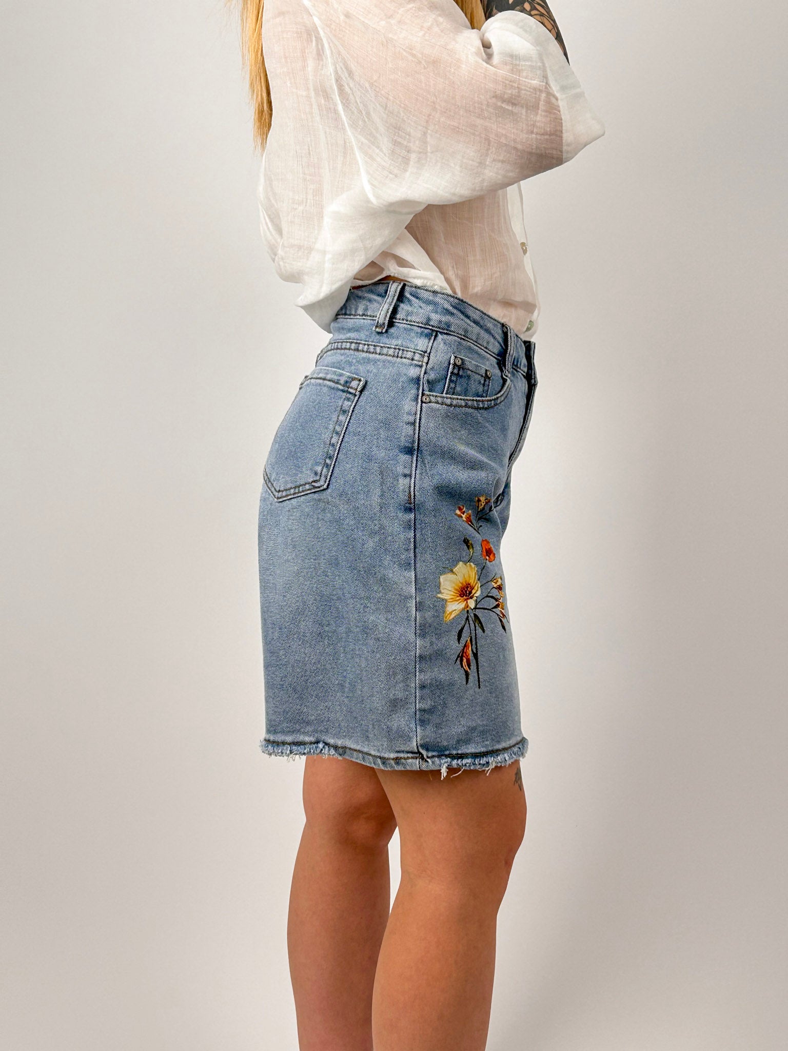 Bermuda Jeans Bloom