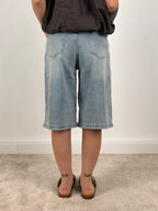Bermuda jeans donna comodi vista retro
