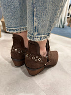texano basso donna vista retro