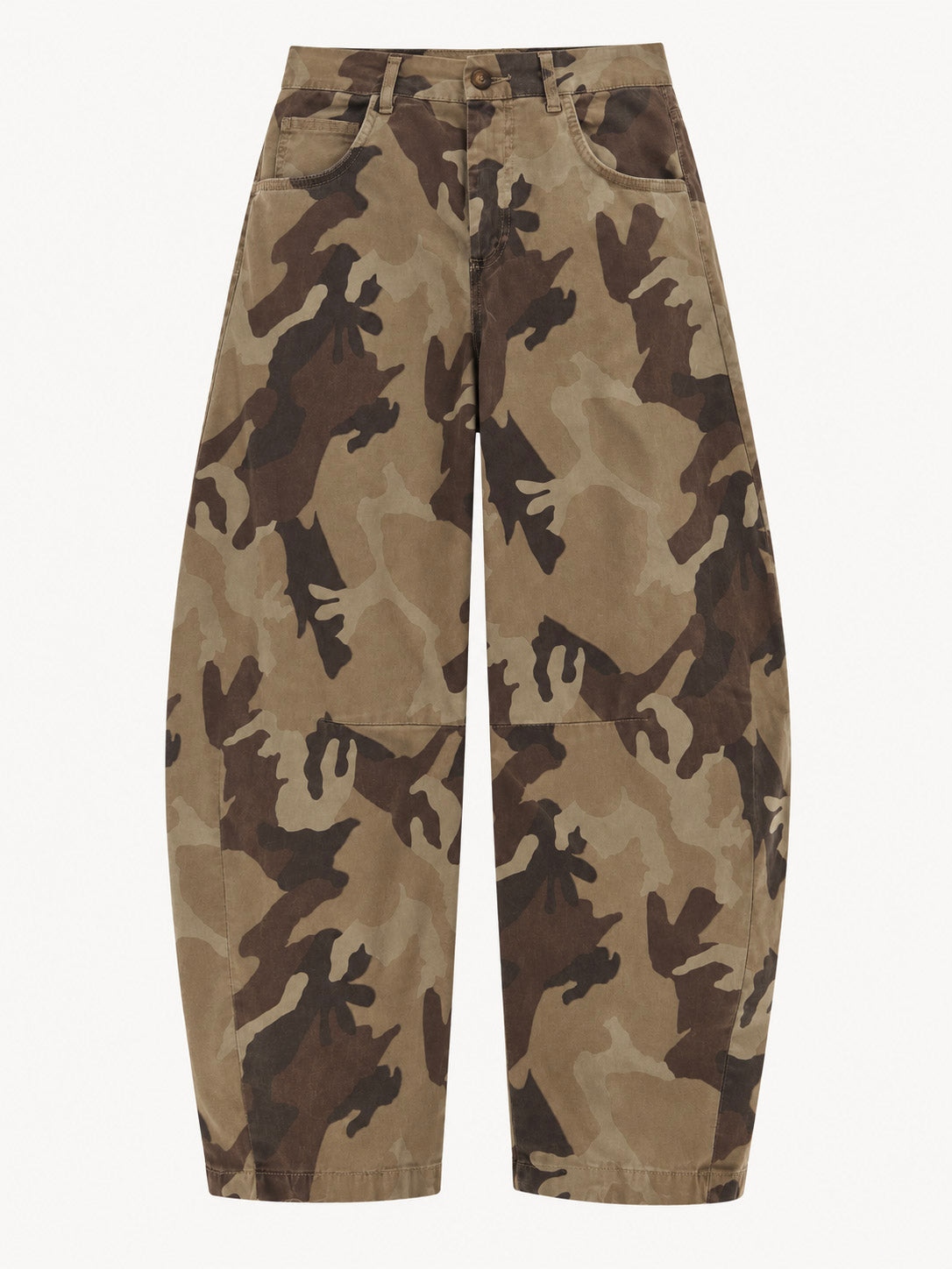 Pantalone donna camouflage - vista frontale