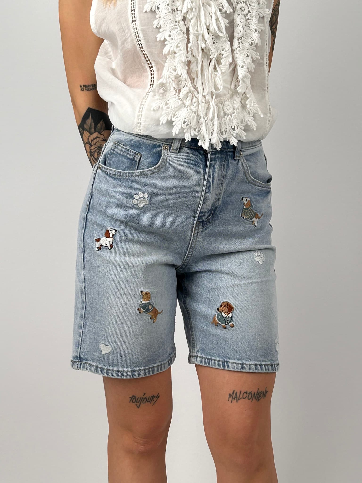 Bermuda Jeans Bassotti