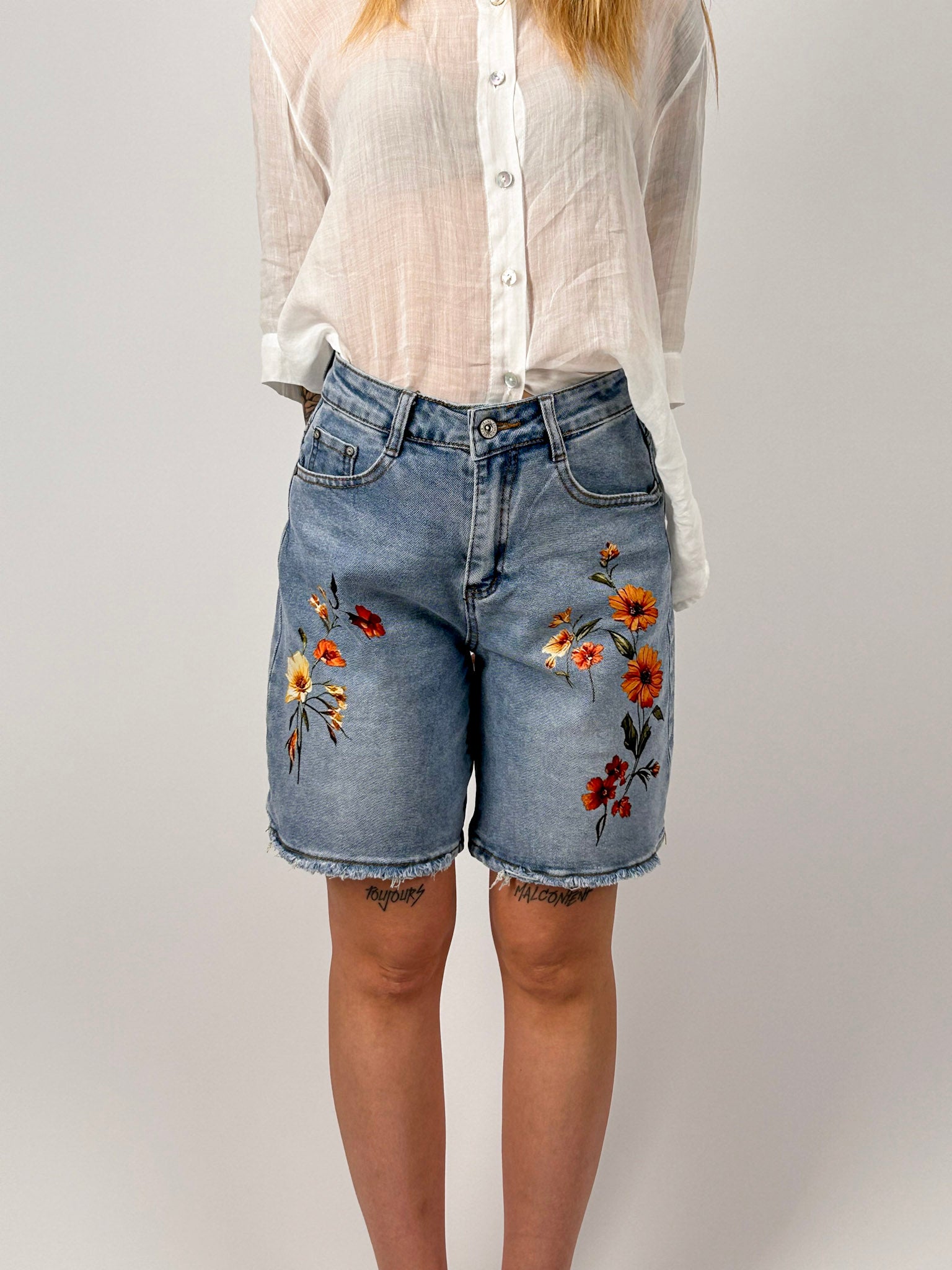 Bermuda Jeans Bloom