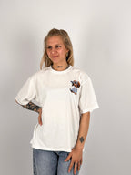 T-shirt over da donna morbida a manica corta - vista frontale