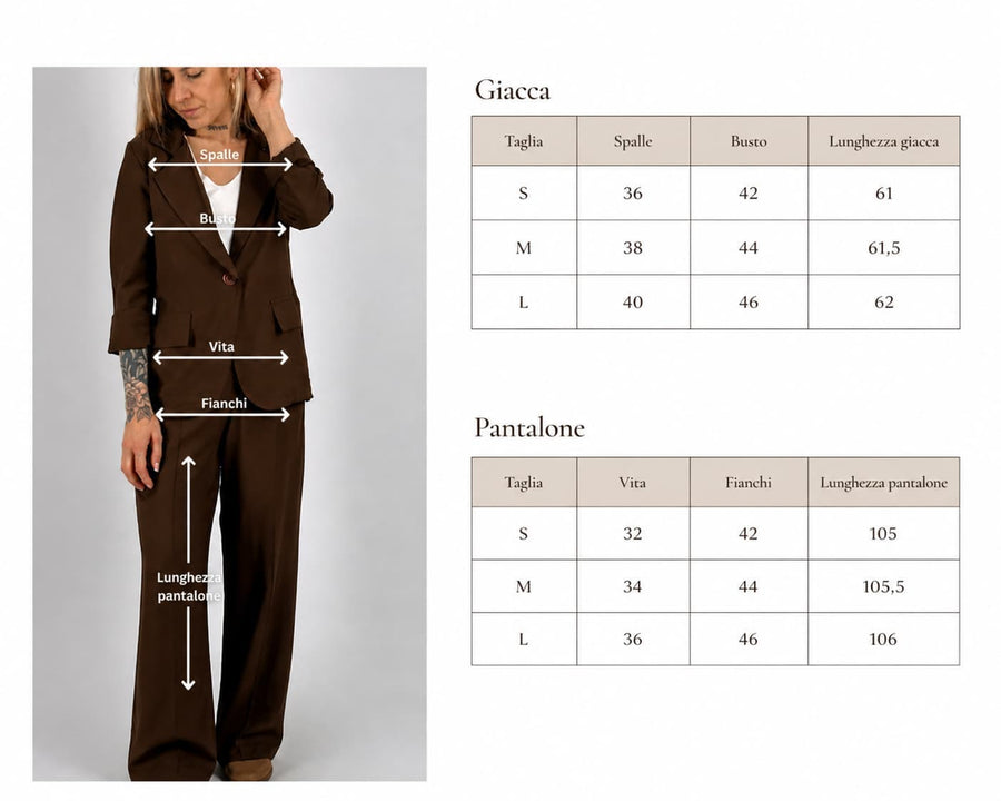 Dimensione prodotto Completo Milano
