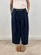 pantalone balloon donna vista frontale
