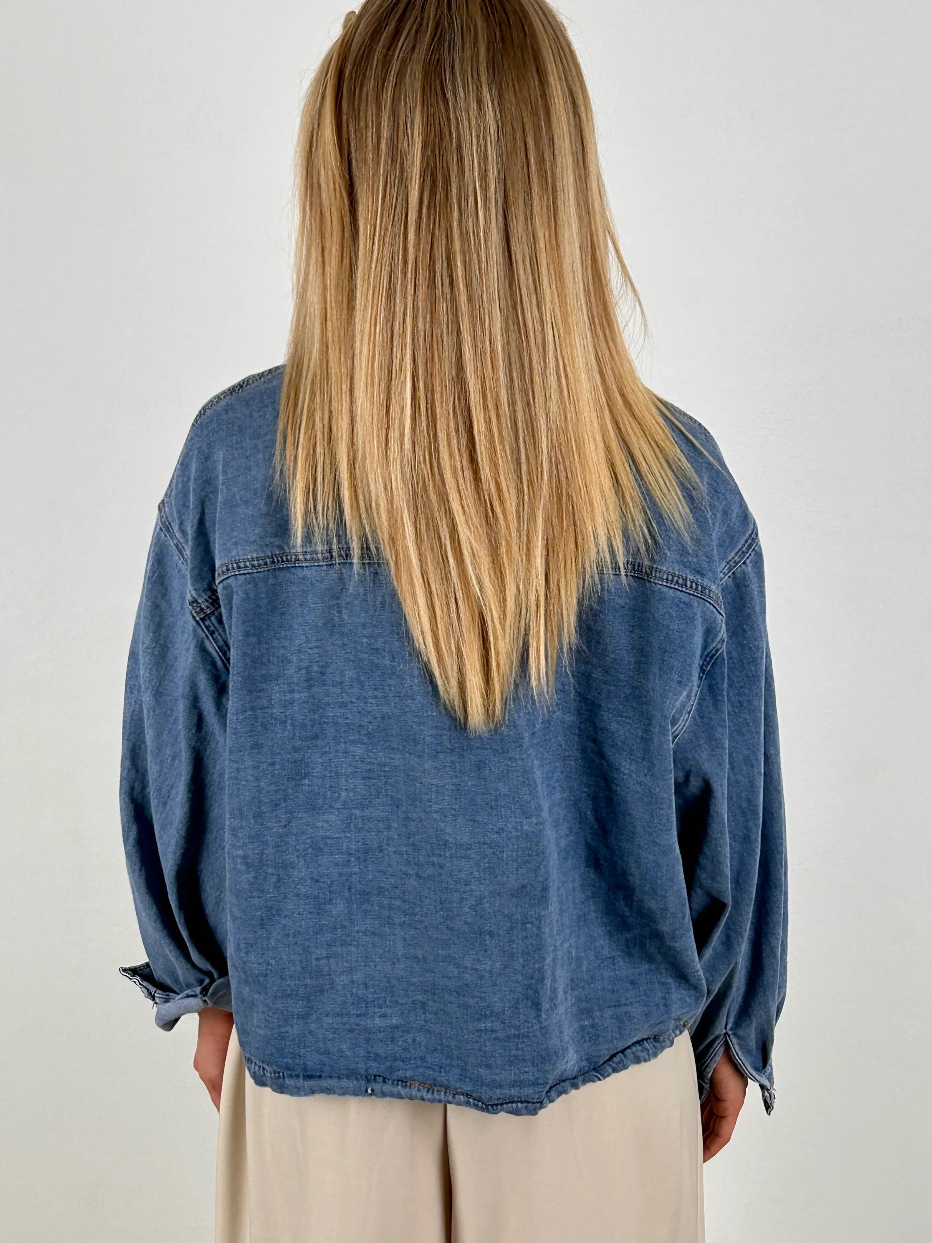 Giubbino Denim Over