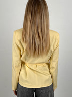 Giacca incrociata donna con fiocco retro