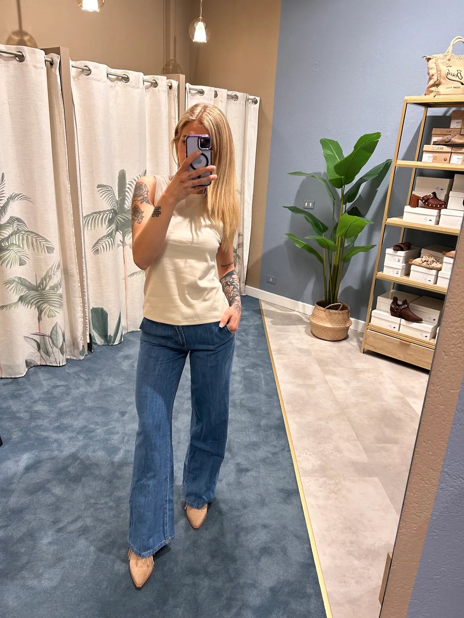 Jeans Wide Light