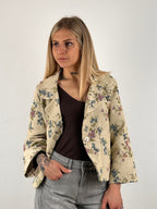 blazer floreale donna vista modale