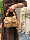 borsa intreccio mini donna vista frontale