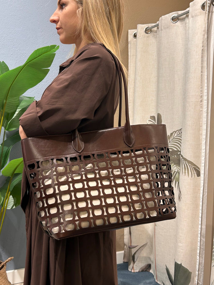 Borsa Maxi Intreccio