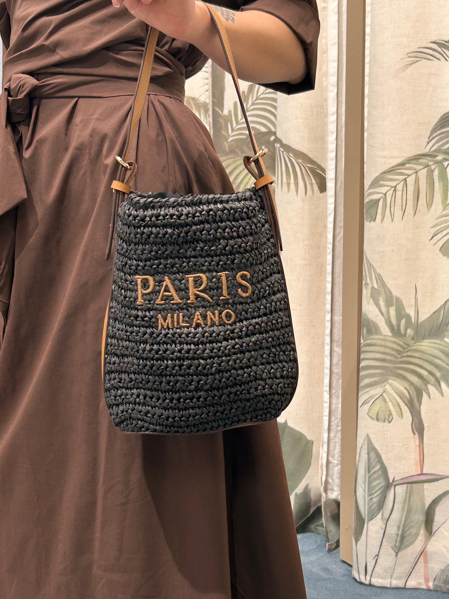 borsa paris corda vista frontale