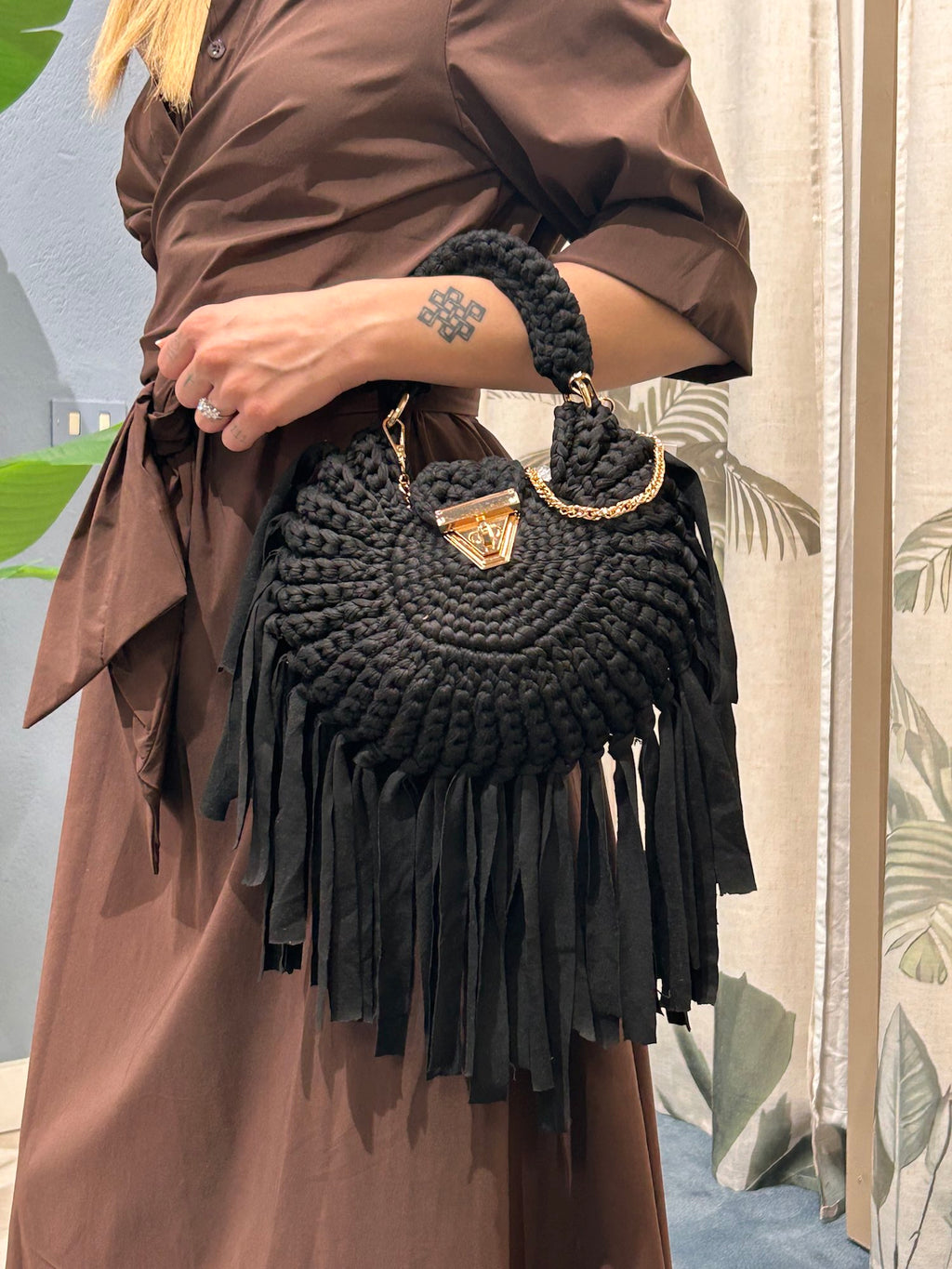 Borsa Frange Glam