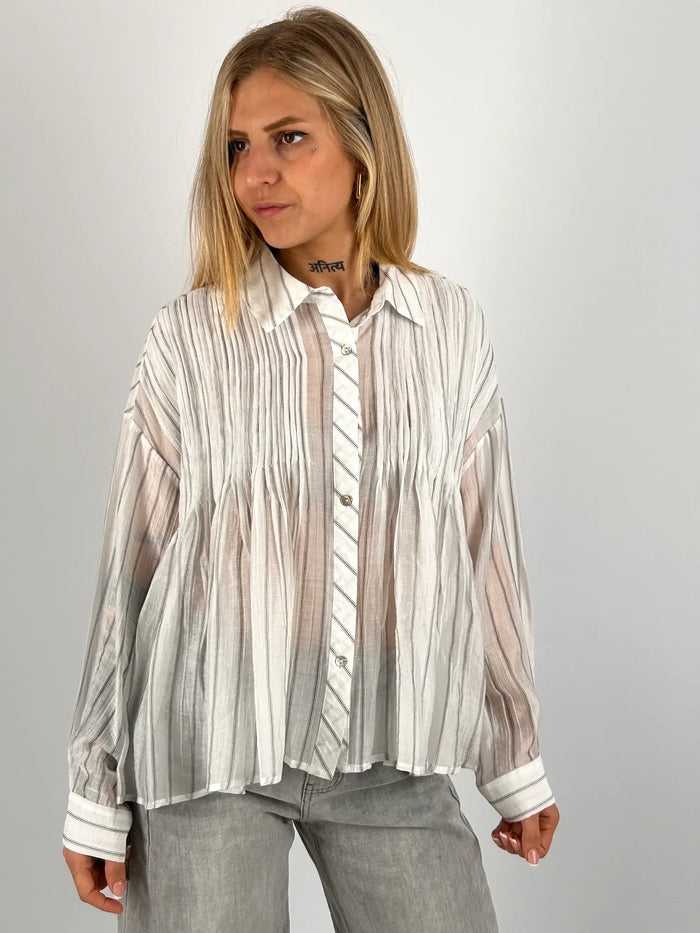 Camicia Oslo Plissé
