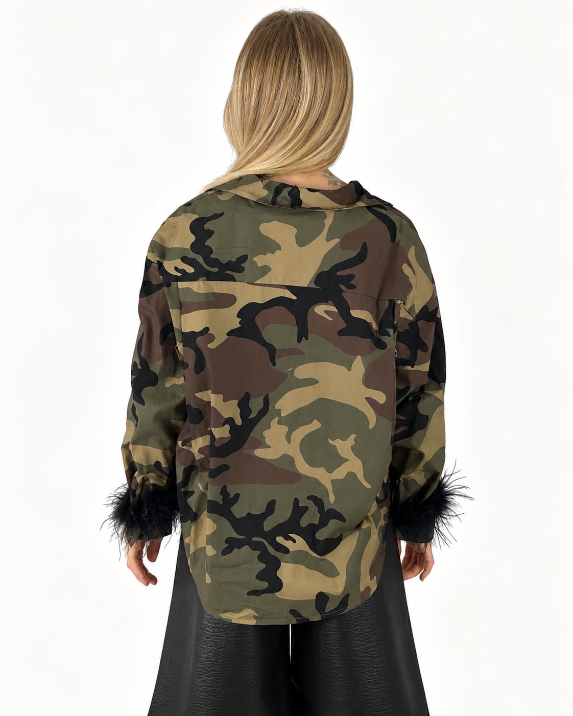 Camicia Safari militare - retro
