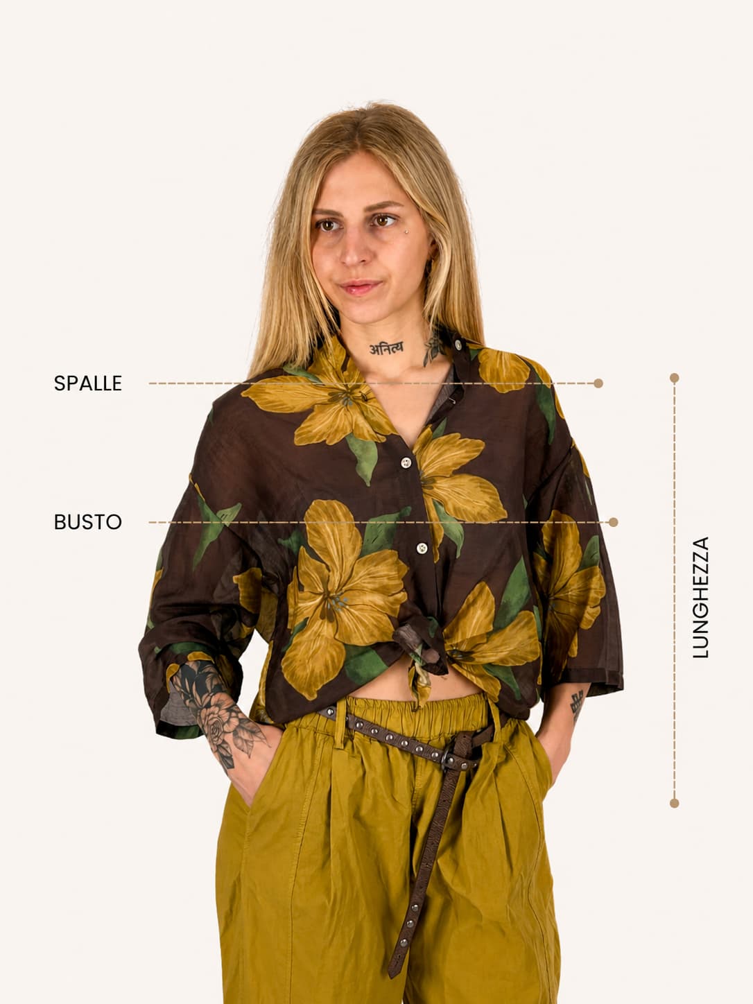 Guida misure Camicia Ibiza