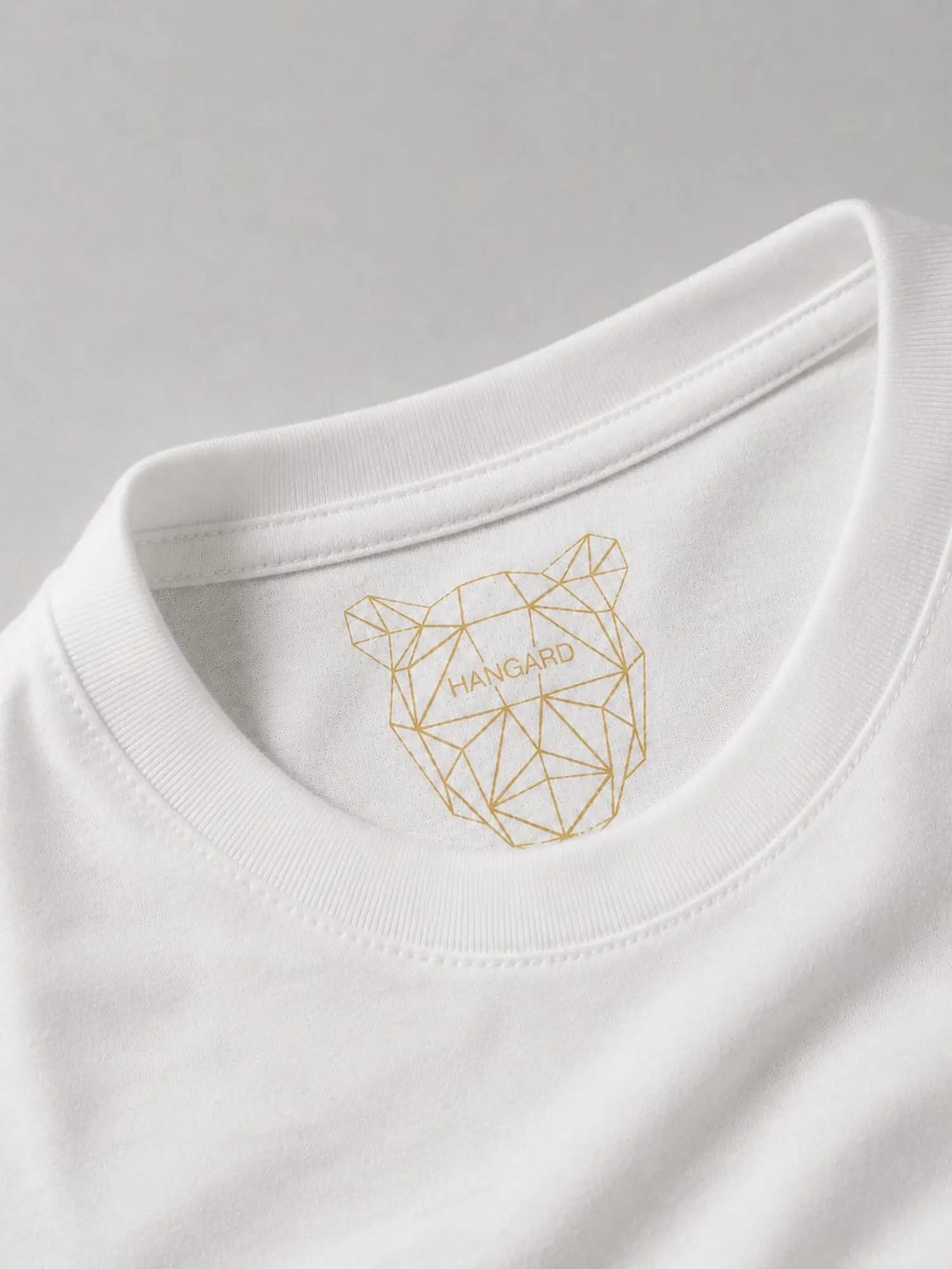 t-shirt donna hangard lab cotone organico. vista tessuto