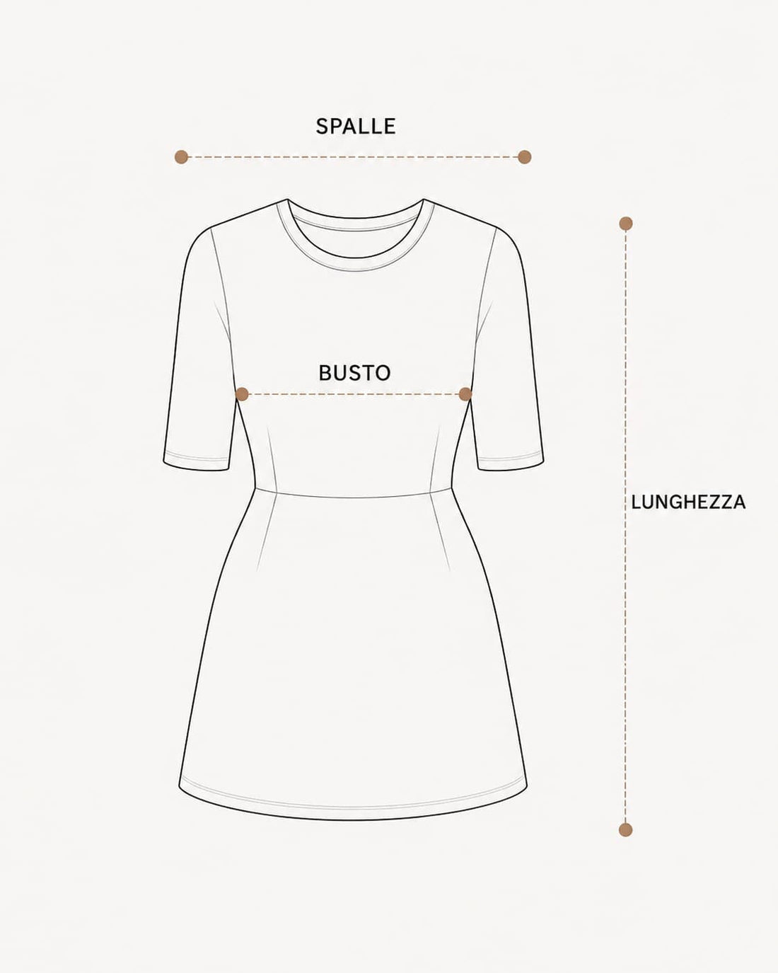 Guida misure Abito Summer Iconic
