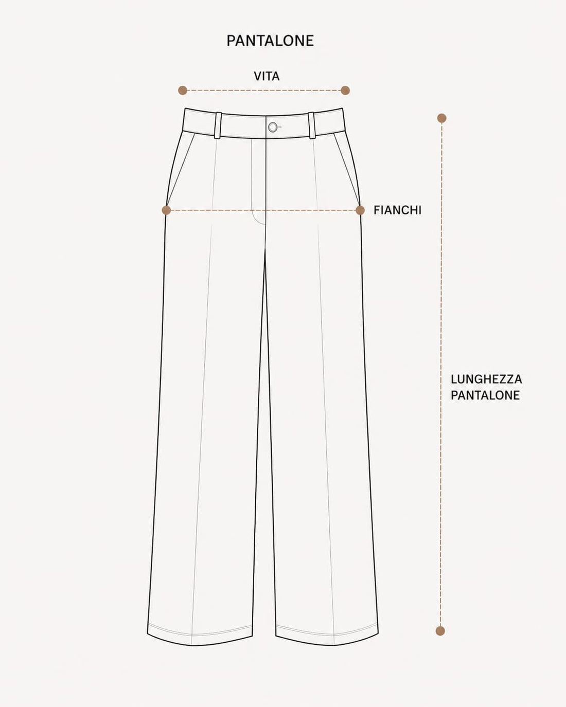 Guida misure Jeans Torino