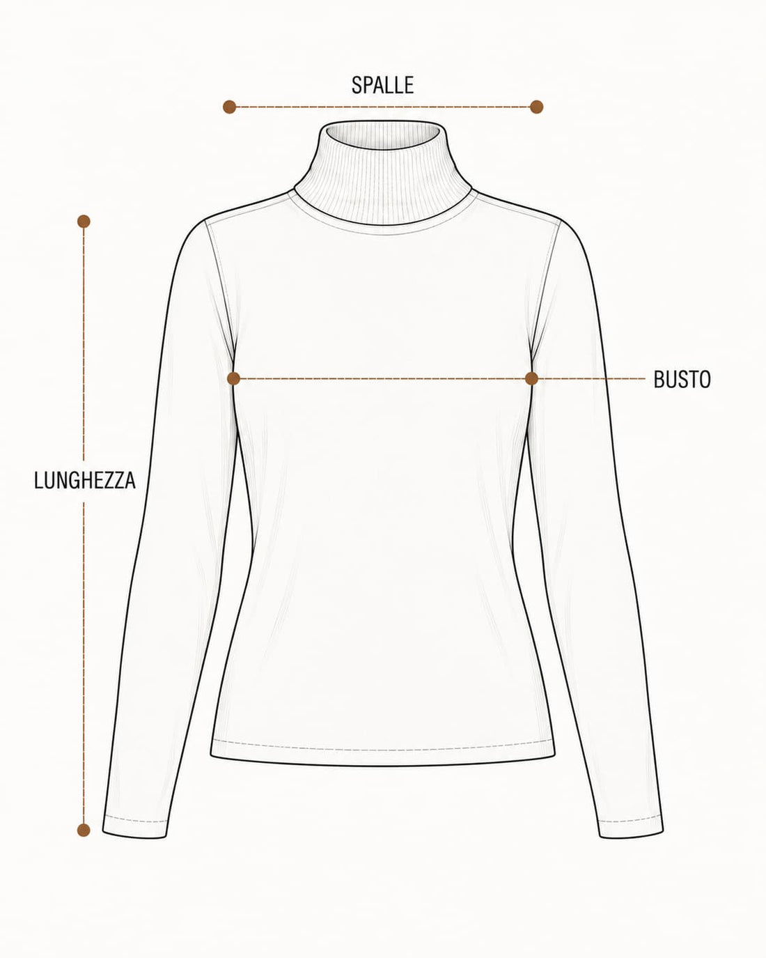 Guida misure Maglia Garden