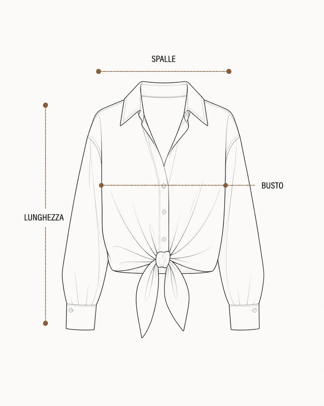 Guida misure Camicia Riga Soft