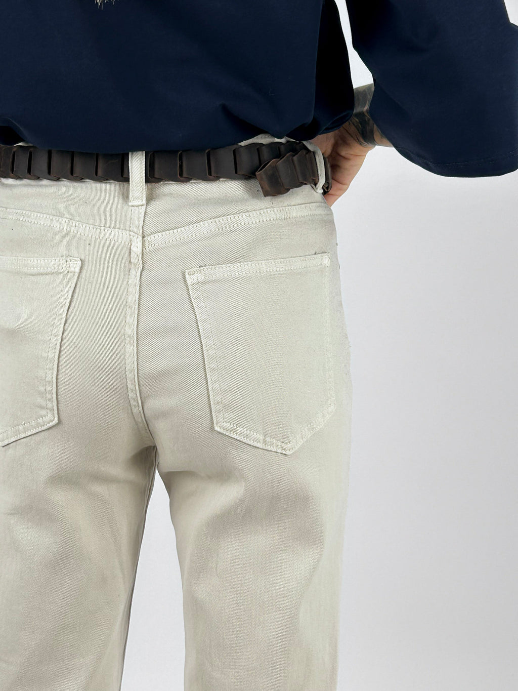 Jeans Regular polvere donna dettaglio posteriore