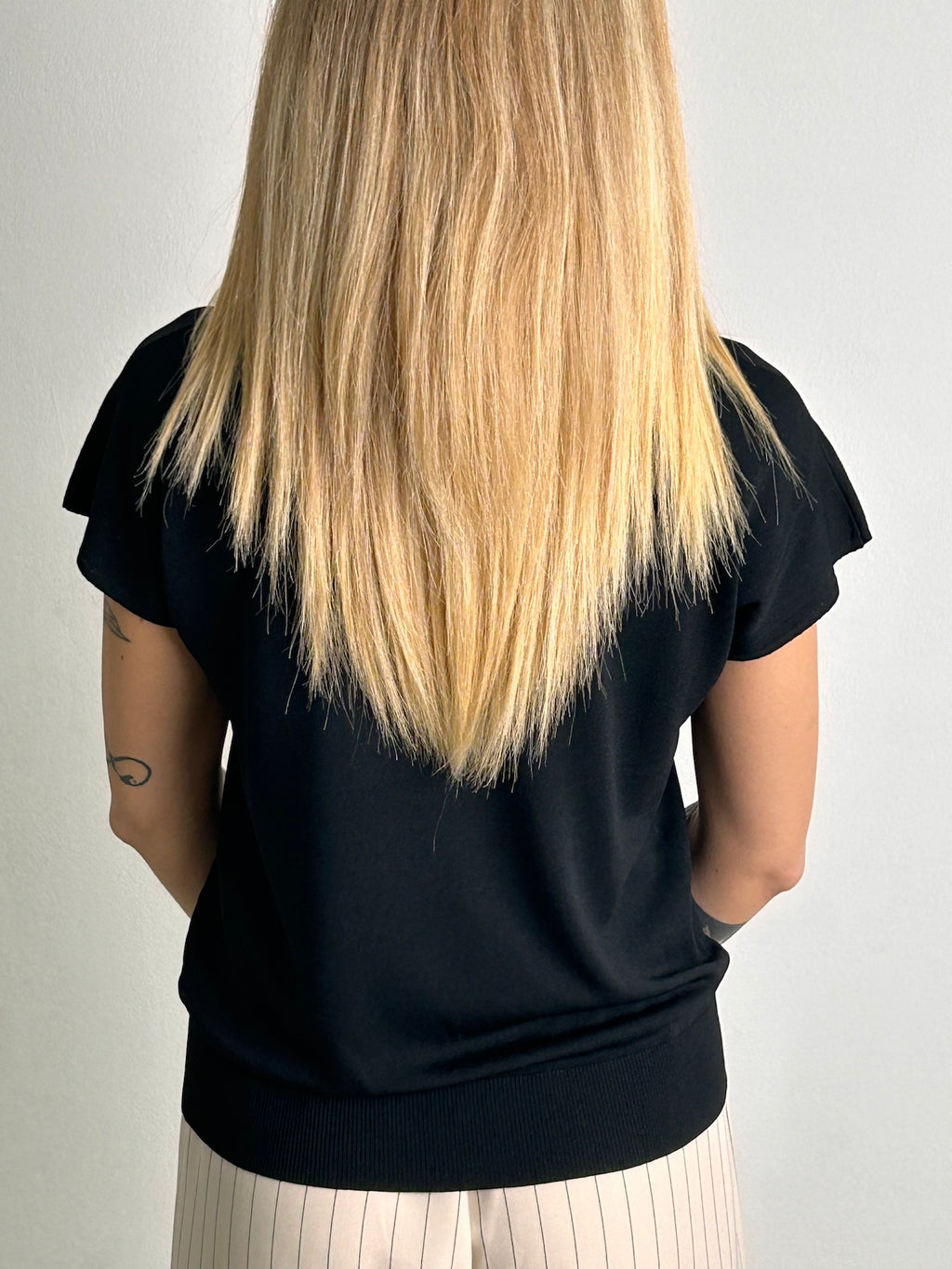 Maglia coreana donna vista retro