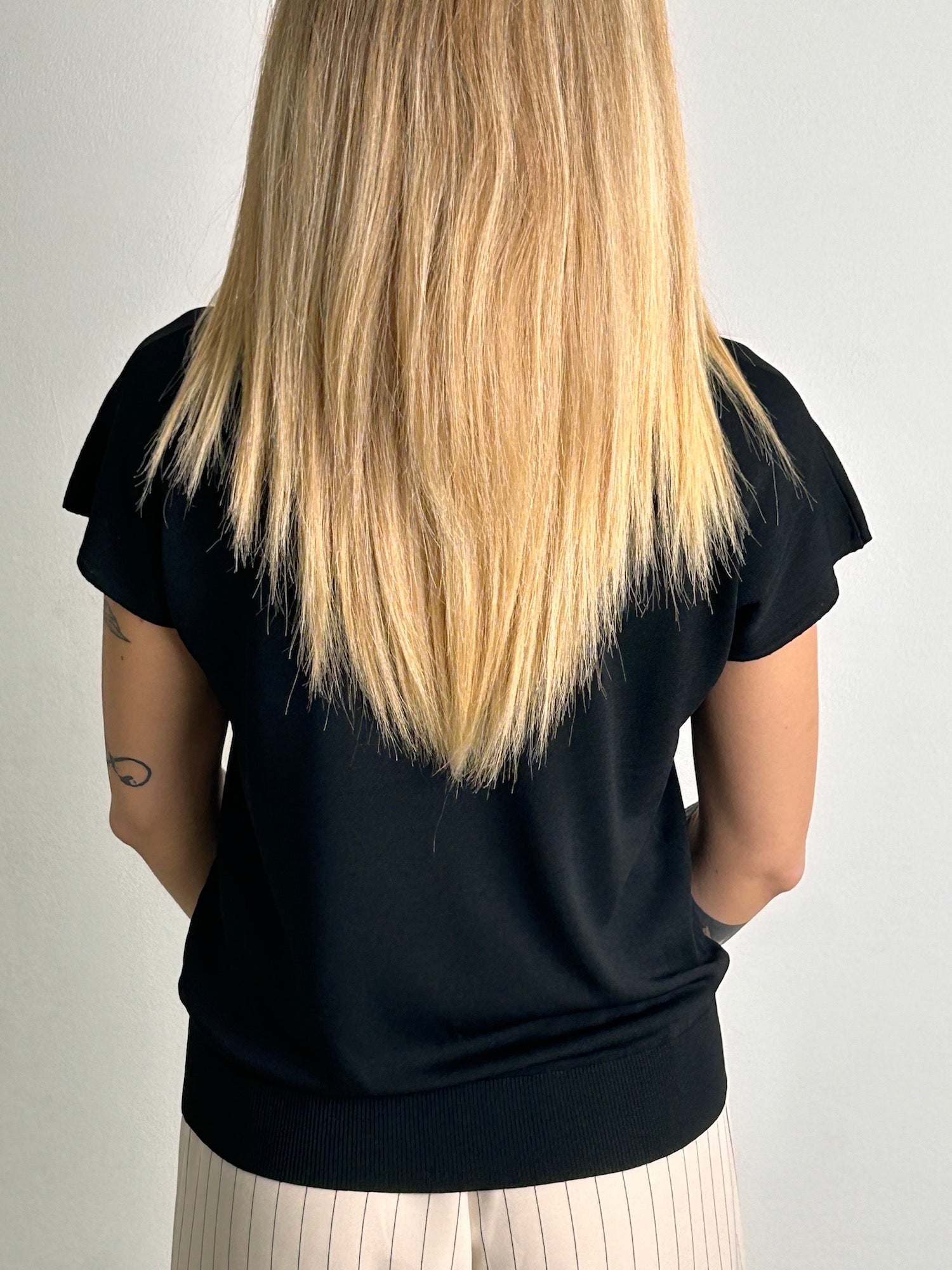 Maglia coreana donna vista retro