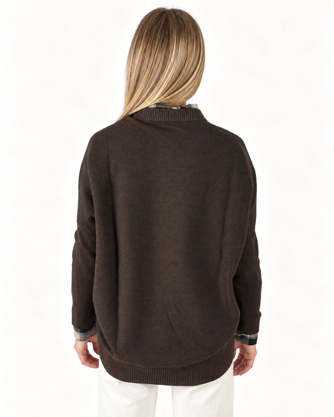 Maglione Dalia marrone - retro