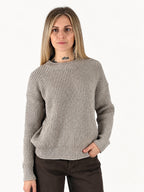 Maglione Nives grigio - frontale