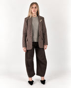 Maglione Nives grigio - look con blazer