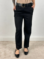 Pantalone sigaretta donna estivo vista frontale