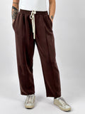 Pantalone Kyoto marrone - vista frontale