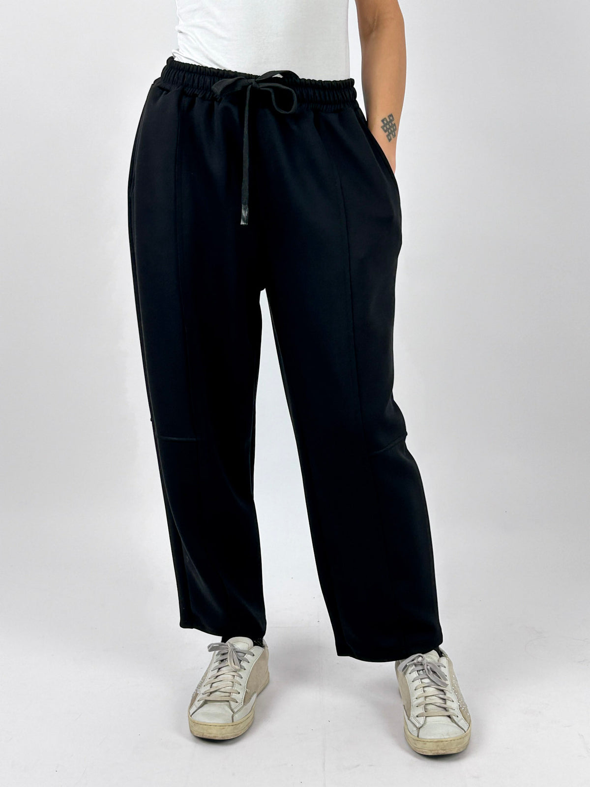 Pantalone Kyoto nero - vista frontale