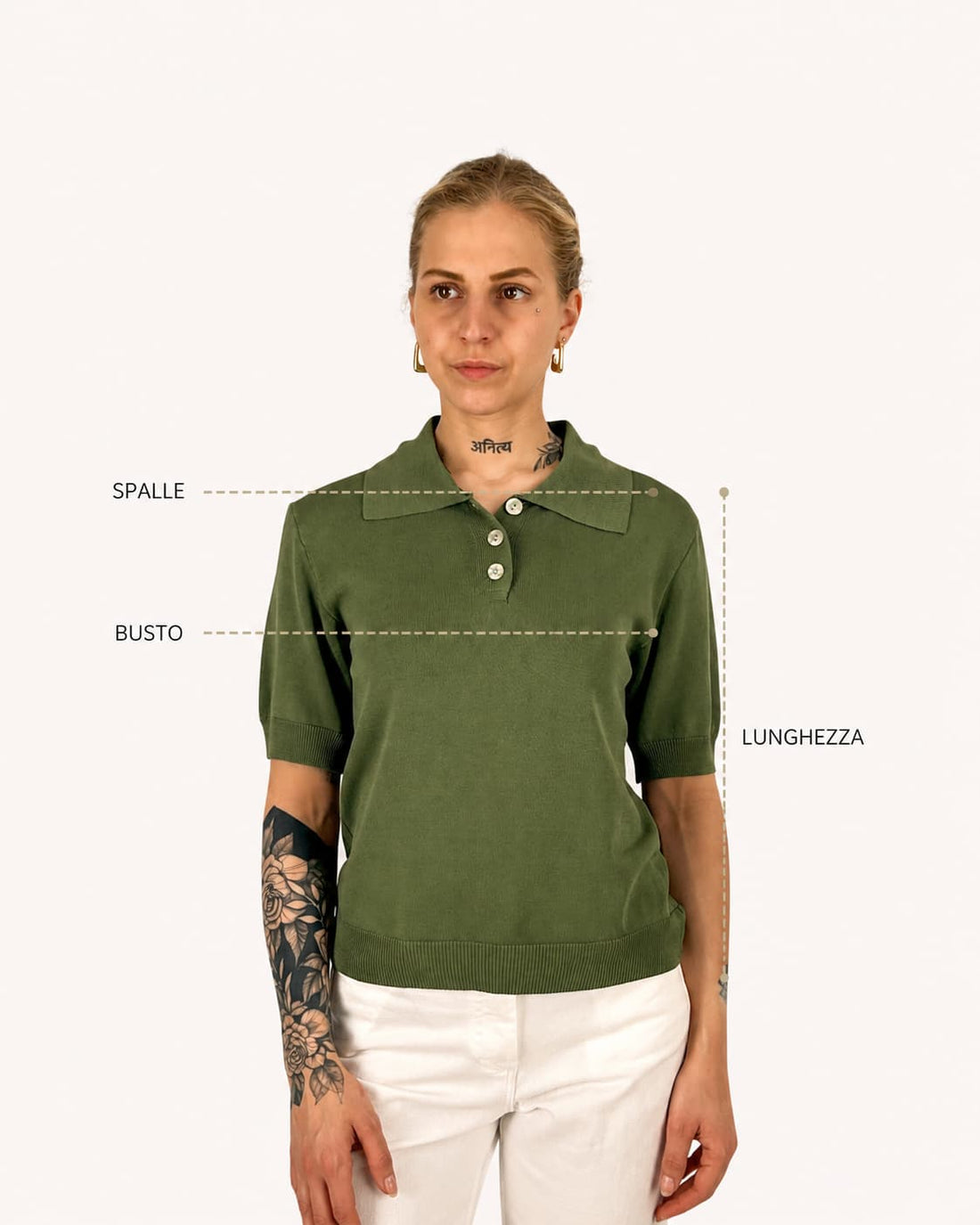 Guida misure Polo Greta