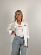 set camicia over e canotta elasticizzata vista front