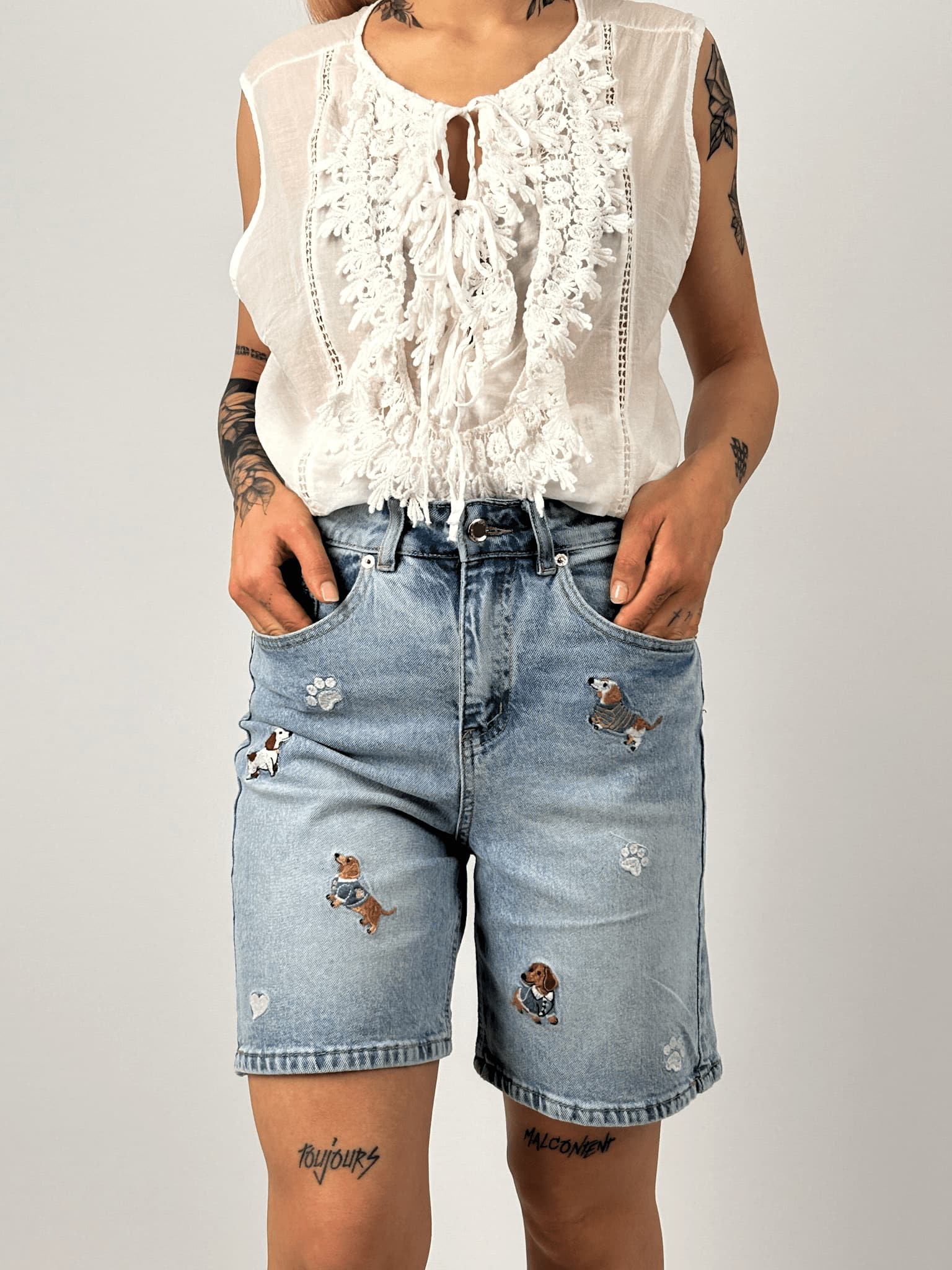 Bermuda Jeans Bassotti