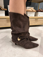  Stivaletto morbido – stivale basso donna in materiale morbido, stile casual elegante

