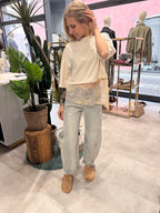 t-shirt pizzo look co pleto